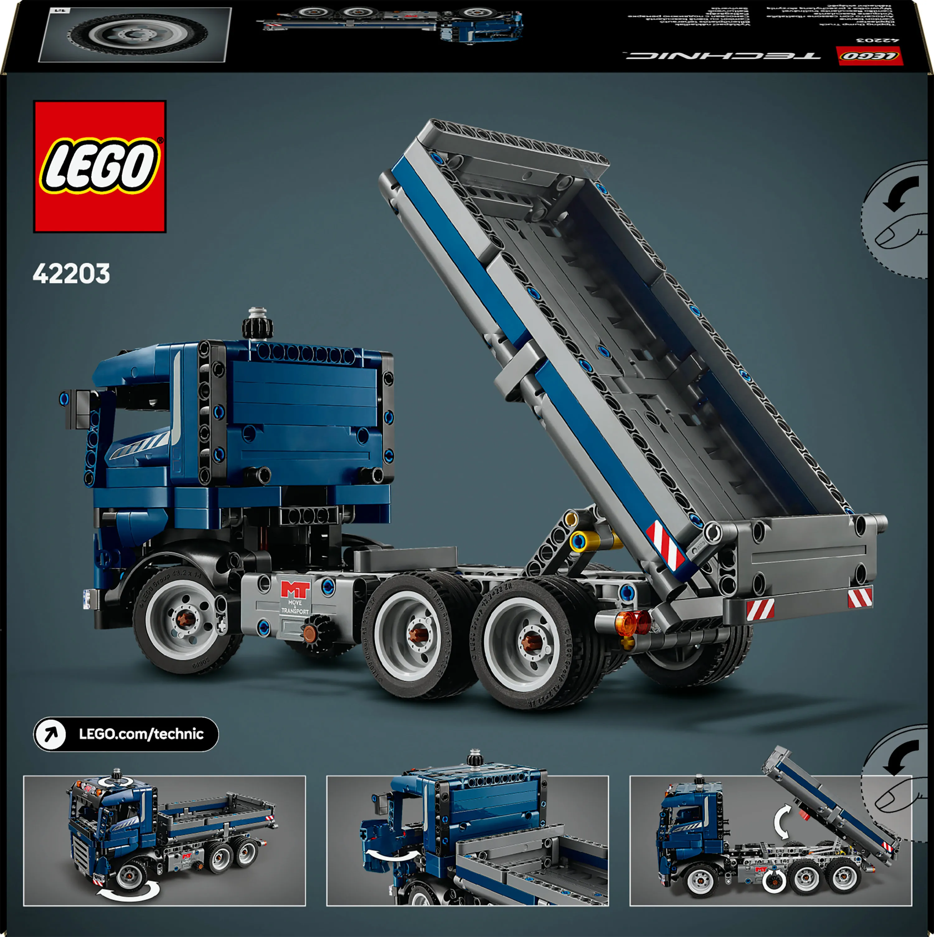 LEGO Technic Tipping Truck 42203