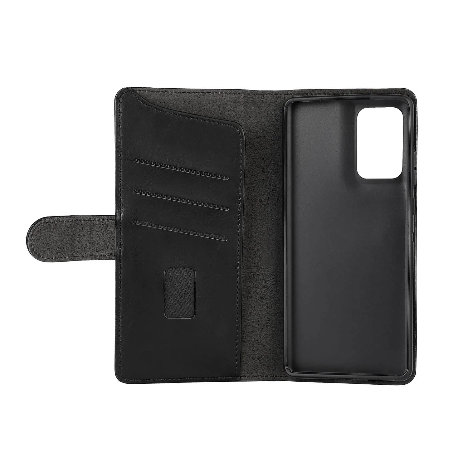 GEAR Classic 3 Card Recycled, Moto G35 -lompakkokotelo, musta