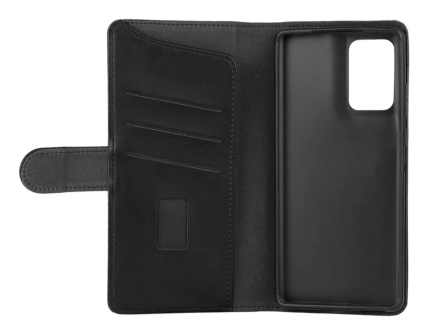 GEAR Classic 3 Card Recycled, Moto G35 -lompakkokotelo, musta