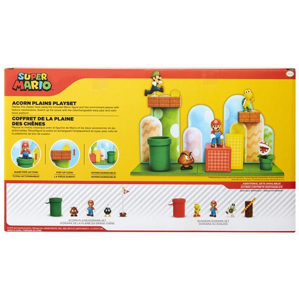 Super Mario 2.5 Inch Playset Acorn Plains