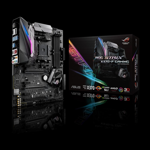 Asus ROG STRIX X370F Gaming, ATX motherboard