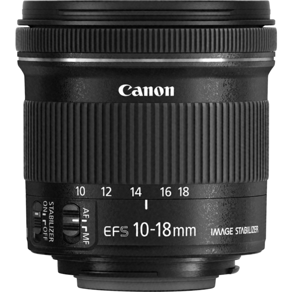 CANON, EF-S 10-18mm /4,5-5,6IS STM