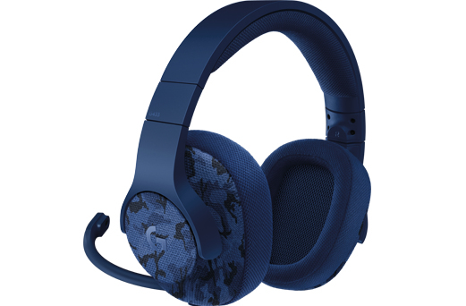 Logitech G433 USB -pelikuulokkeet mikrofonilla, Blue Camo