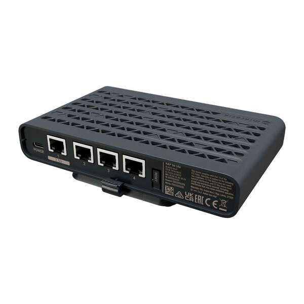 MikroTik hAP be lite Wi-Fi 7 - Langaton reititin / Tukiasema