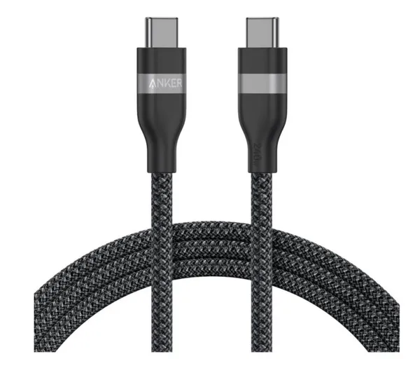 Anker USB-C - USB-C 240W - cable, Black, 1.8m