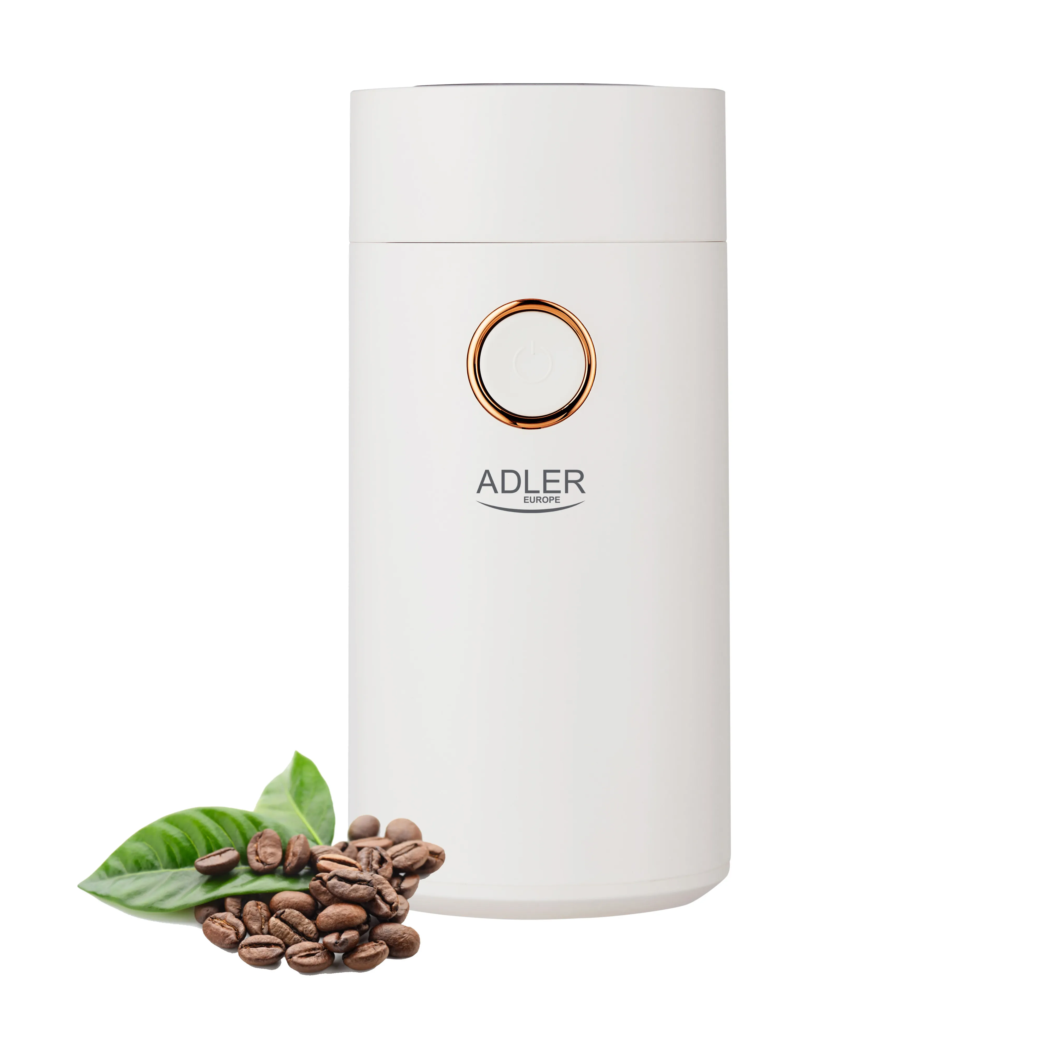 Adler AD 4446wg kaffekvarn 75 g, vit