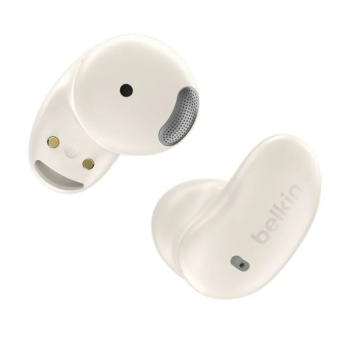 Belkin SoundForm Anywhere trådlösa in-ear hörlurar, kräm
