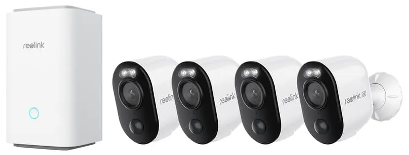 Reolink Home Hub w/ 4 Argus 3 Ultra - Wifi Kamera