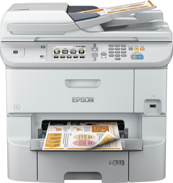 Epson WorkForce Pro WF-6590DWF Duplex, LAN/Wi-Fi, A4 - f&auml;rgbl&auml;ckstr&aring;leskrivare