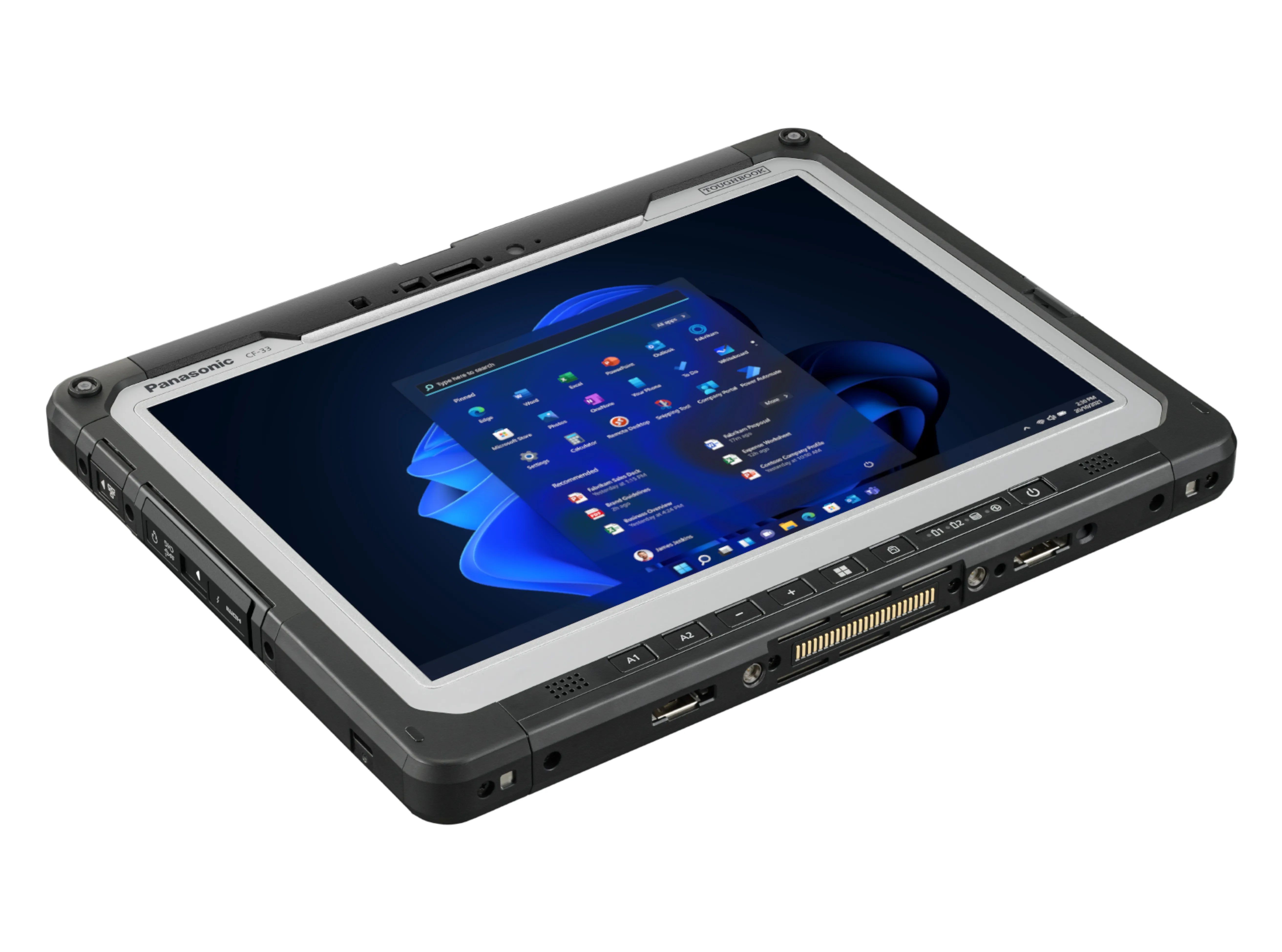Panasonic TOUGHBOOK CF-33YAAACB4 12", 16 Gt, 512 Gt, Win 11 Pro -kannettava, musta