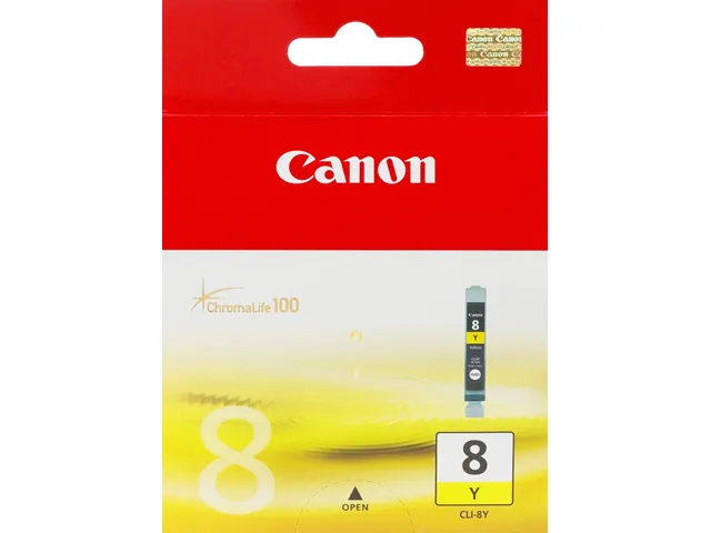 Canon CLI-8Y-mustekasetti, 13 ml, keltainen