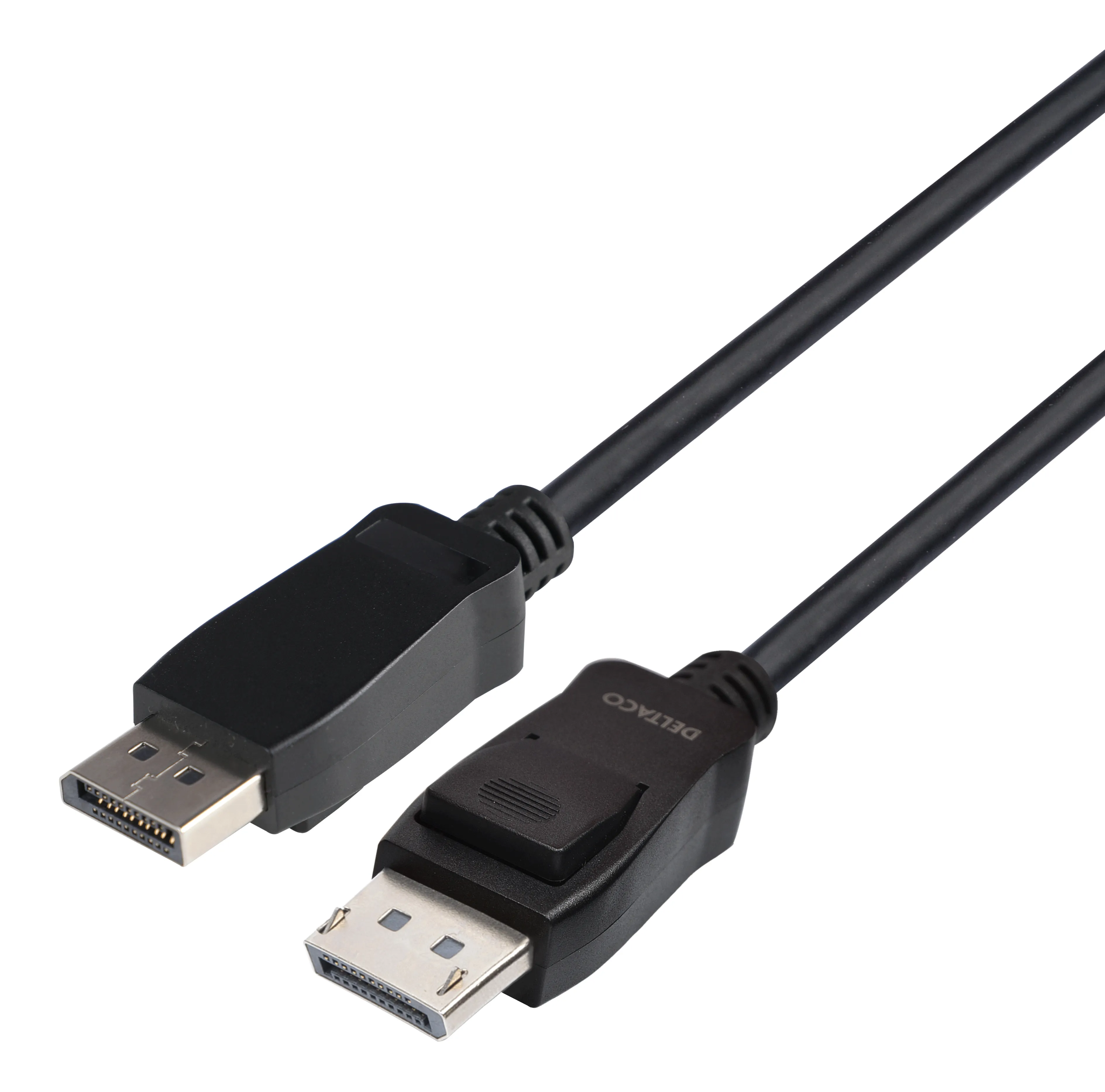 DELTACO DP8K-1030-LSZH DisplayPort 1.4 -kaapeli, jossa 8K, 3 m, musta