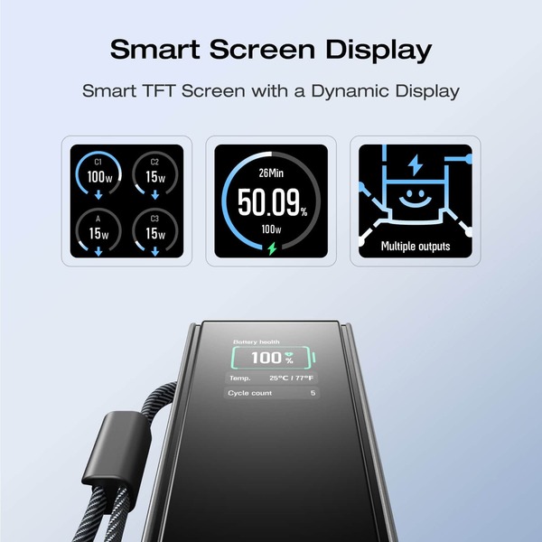 Ecoflow RAPID 25K 100/170w Build-in cable, black