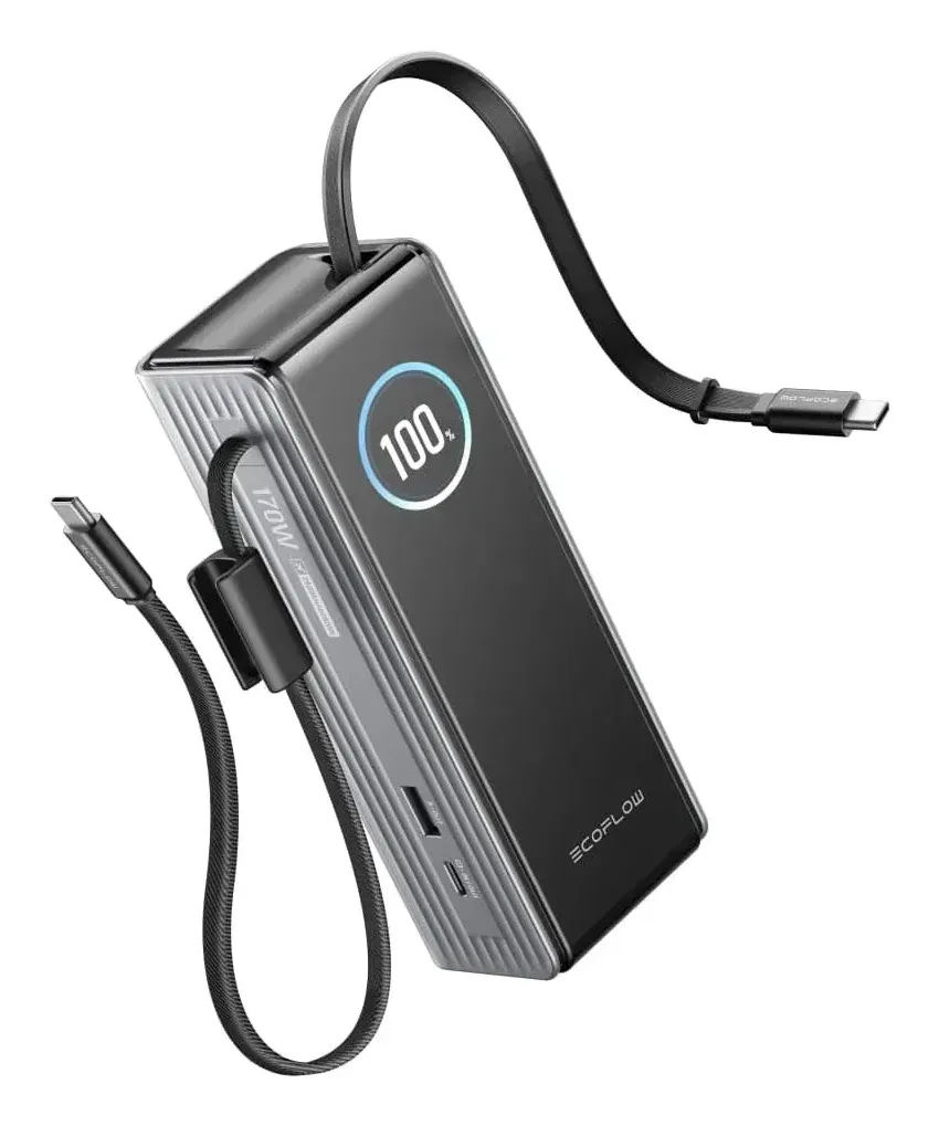 Ecoflow RAPID 25K 100/170w Build-in cable, silver