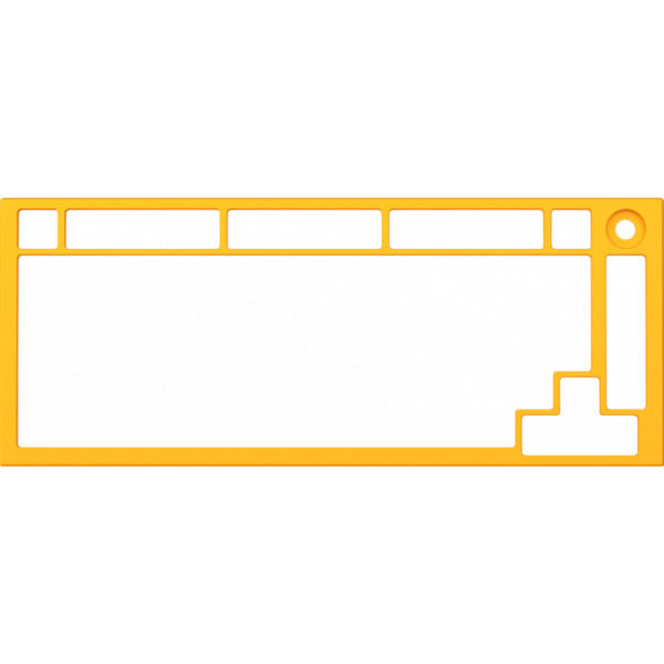 Glorious GMMK PRO Top Frame - golden yellow