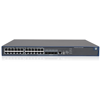 HPE 5500-24G-PoE+ SI Switch with 2 Interface Slots - Kytkin - L4 - Hallinnoitu - 24 x 10/100/1000 (PoE) + 4 x jaettu SFP - r&auml;kkiin asennettava - PoE
