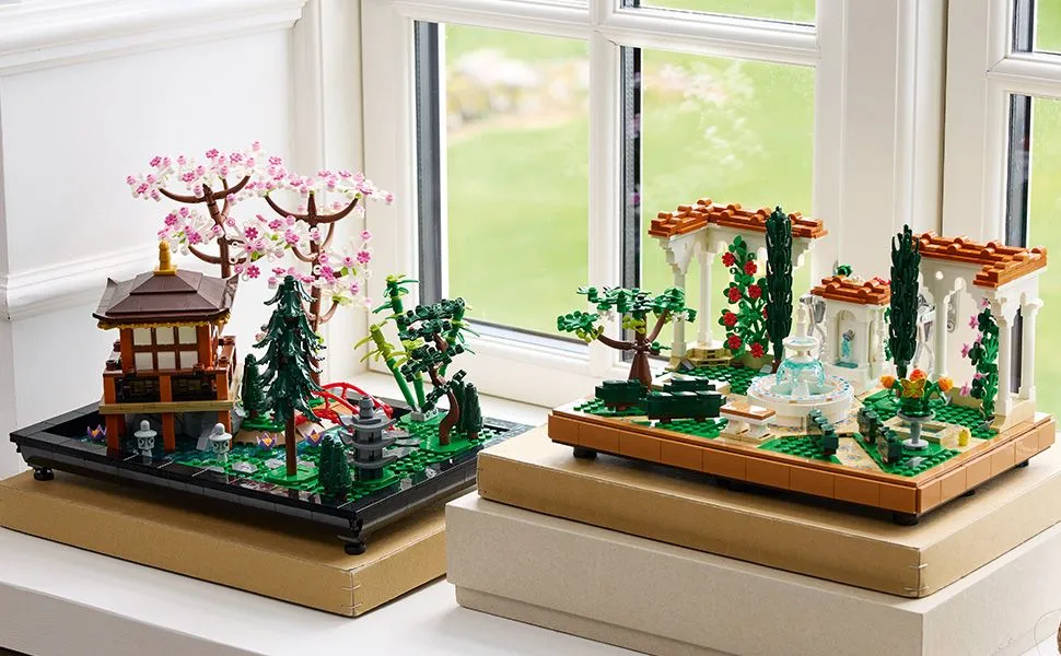 LEGO Icons Garden and Fountain 10359