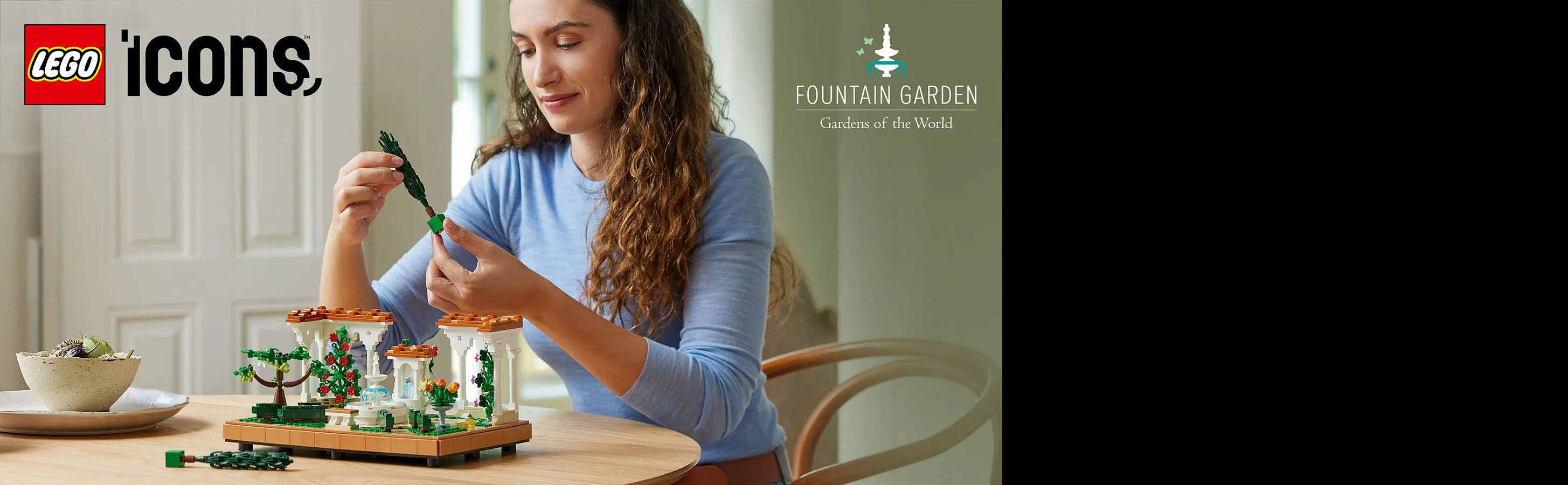 LEGO Icons Garden and Fountain 10359