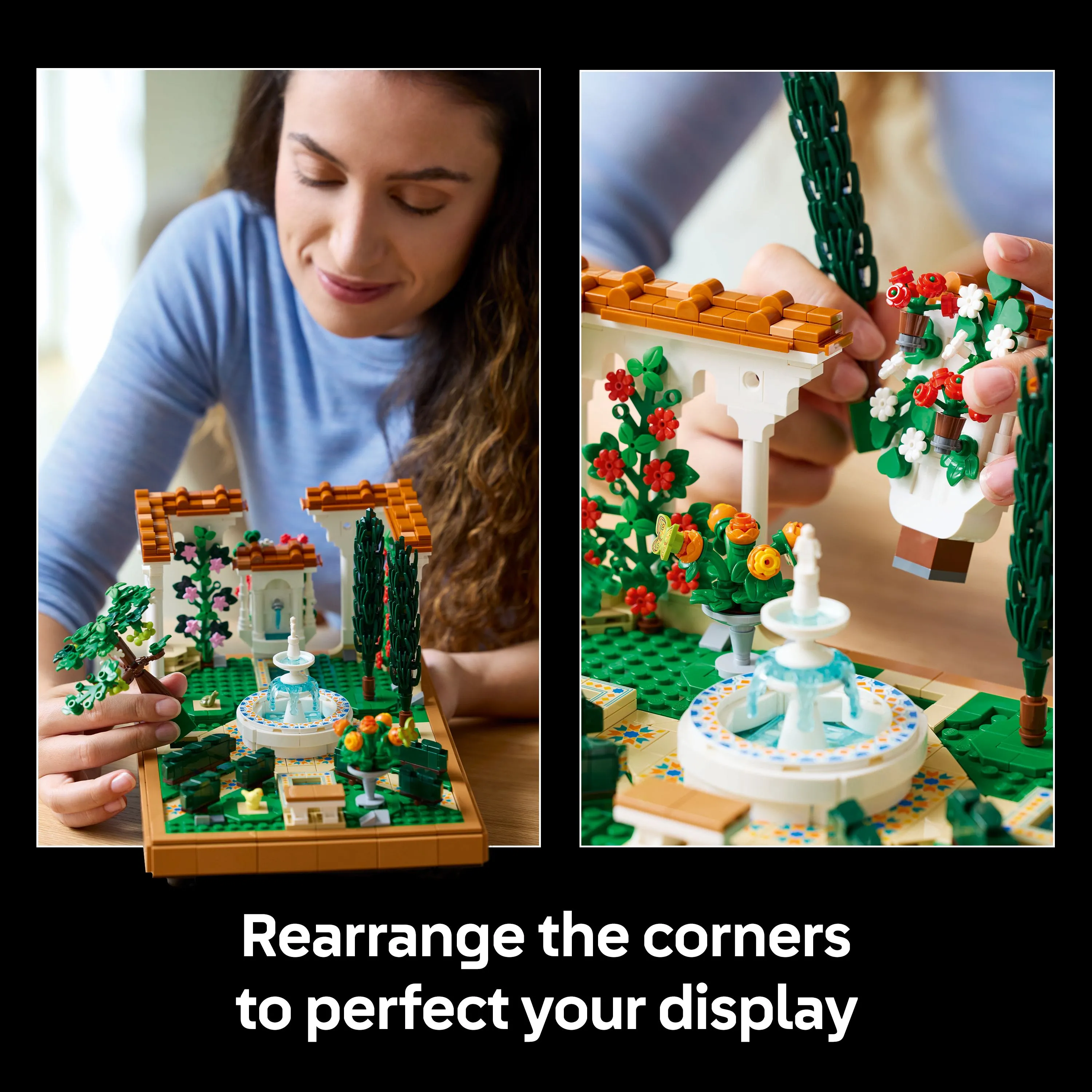 LEGO Icons Garden and Fountain 10359