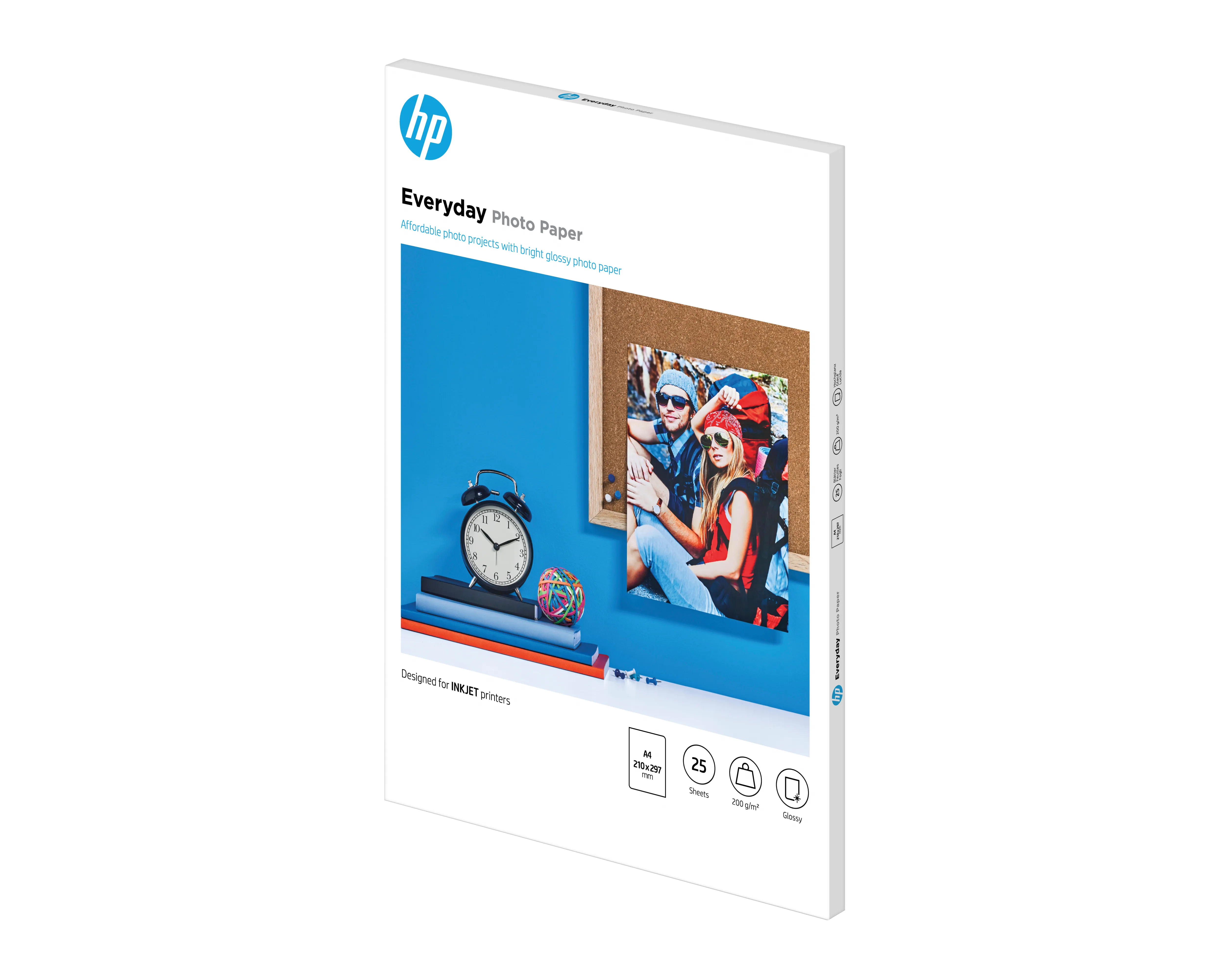 HP Everyday Fotopaper semigloss A4 25sheet OneSided