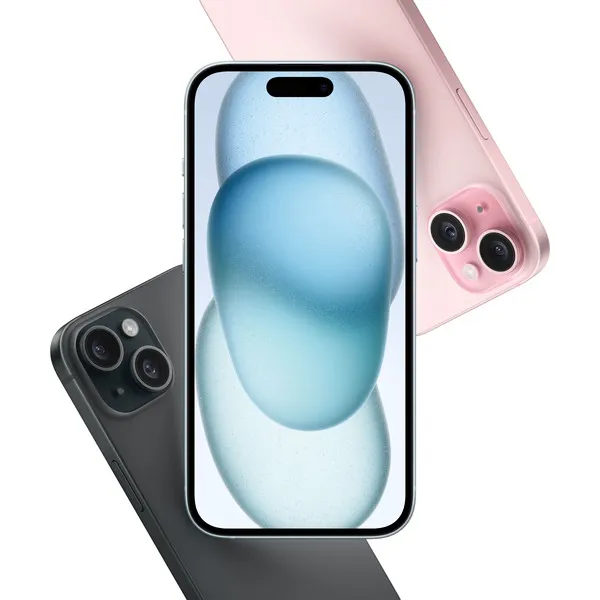 Apple iPhone 15 128 Gt -iOS-puhelin, Sininen