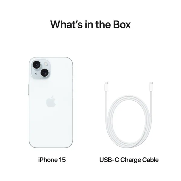 Apple iPhone 15 128 Gt -iOS-puhelin, Sininen