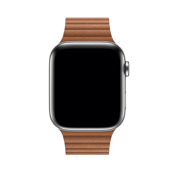 APPLE 44mm Saddle Brown Leather Loop 