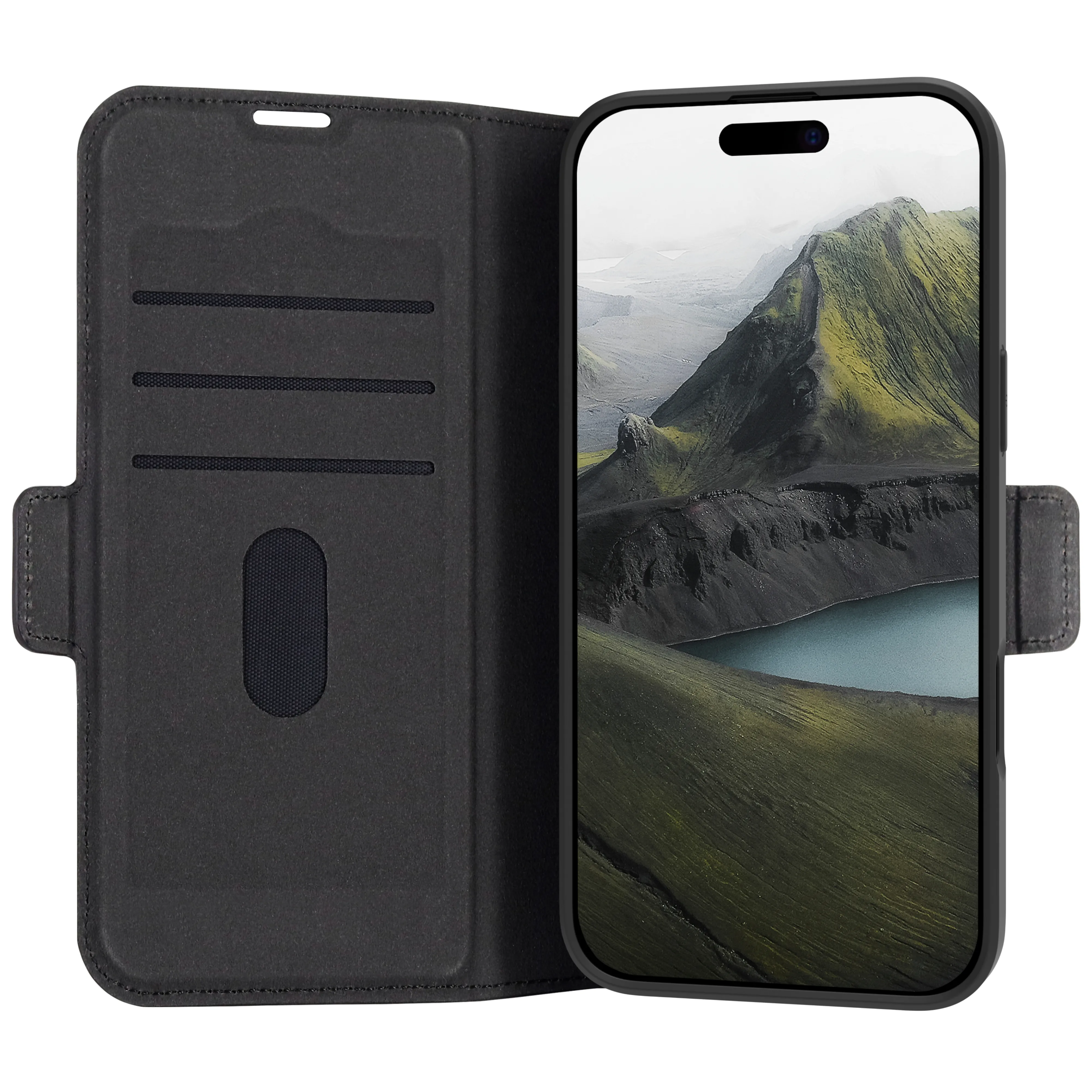 Dbramante1928 Oslo Pro, iPhone 16 Plus - Folio Case, Black