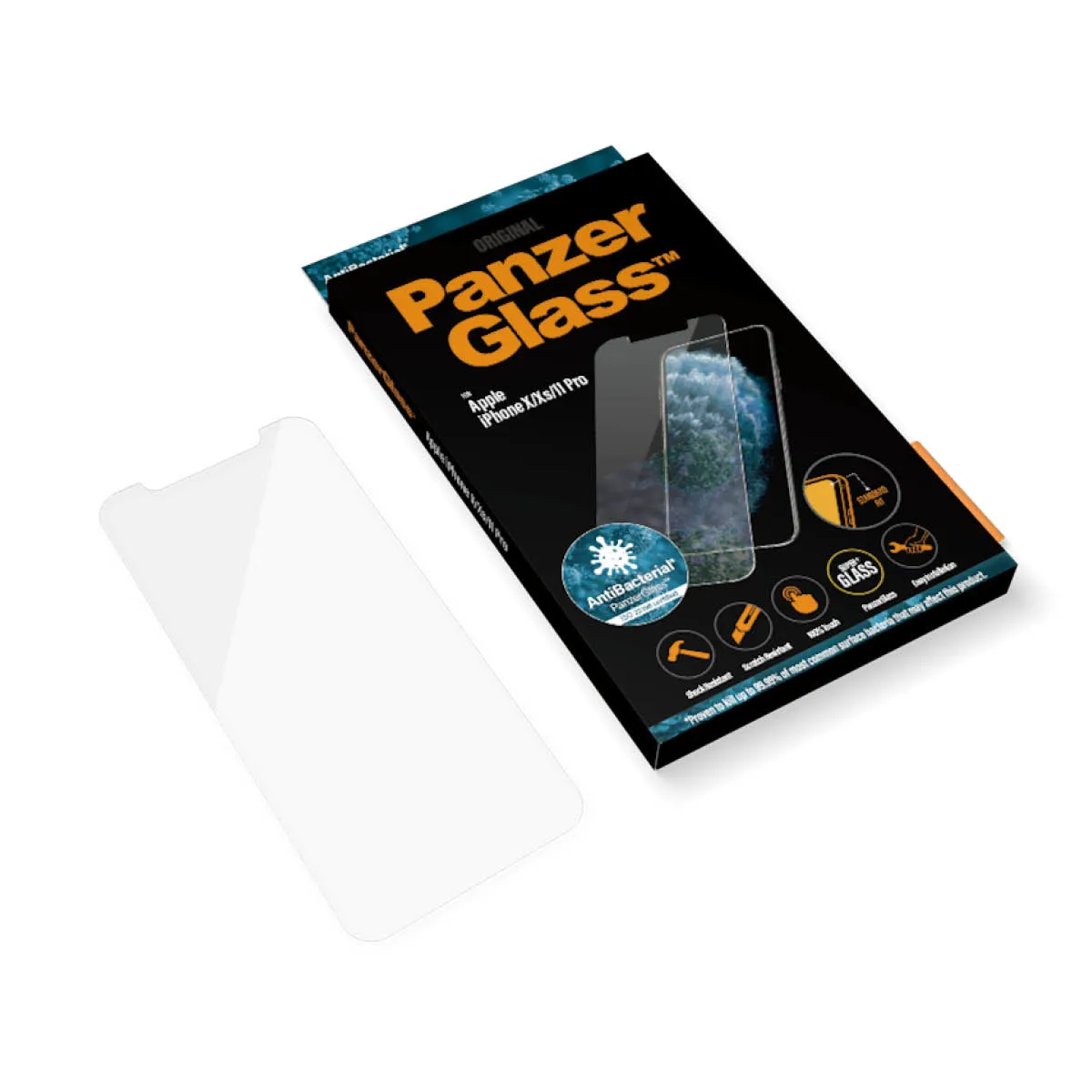 PanzerGlass Classic Fit, iPhone 11 Pro - Screen Glass