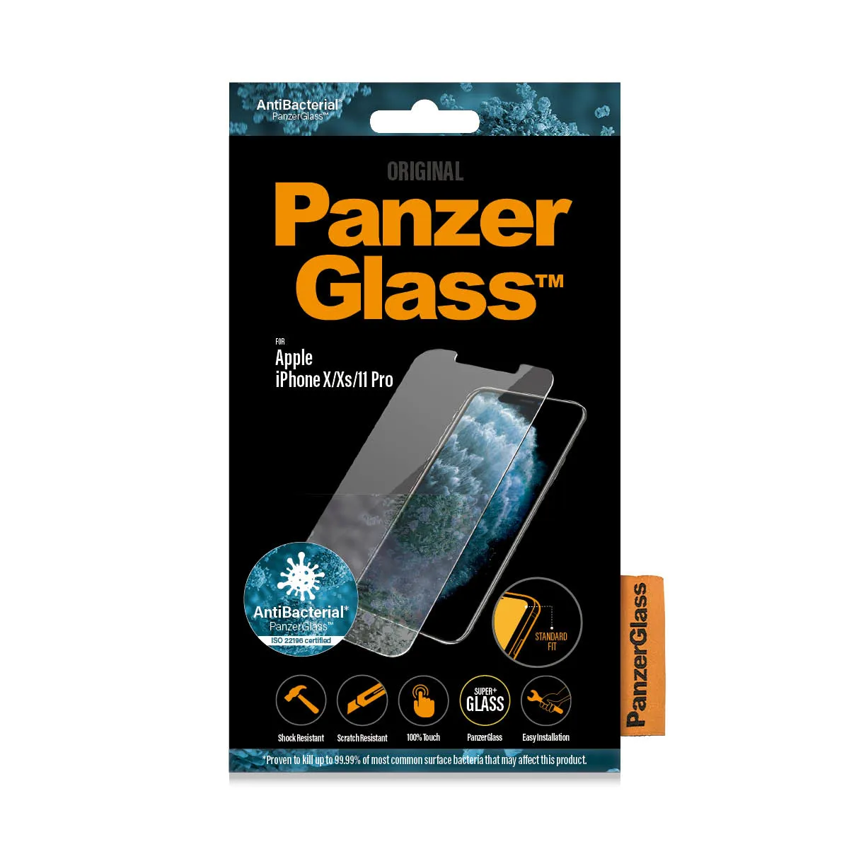 PanzerGlass Classic Fit, iPhone 11 Pro - Screen Glass