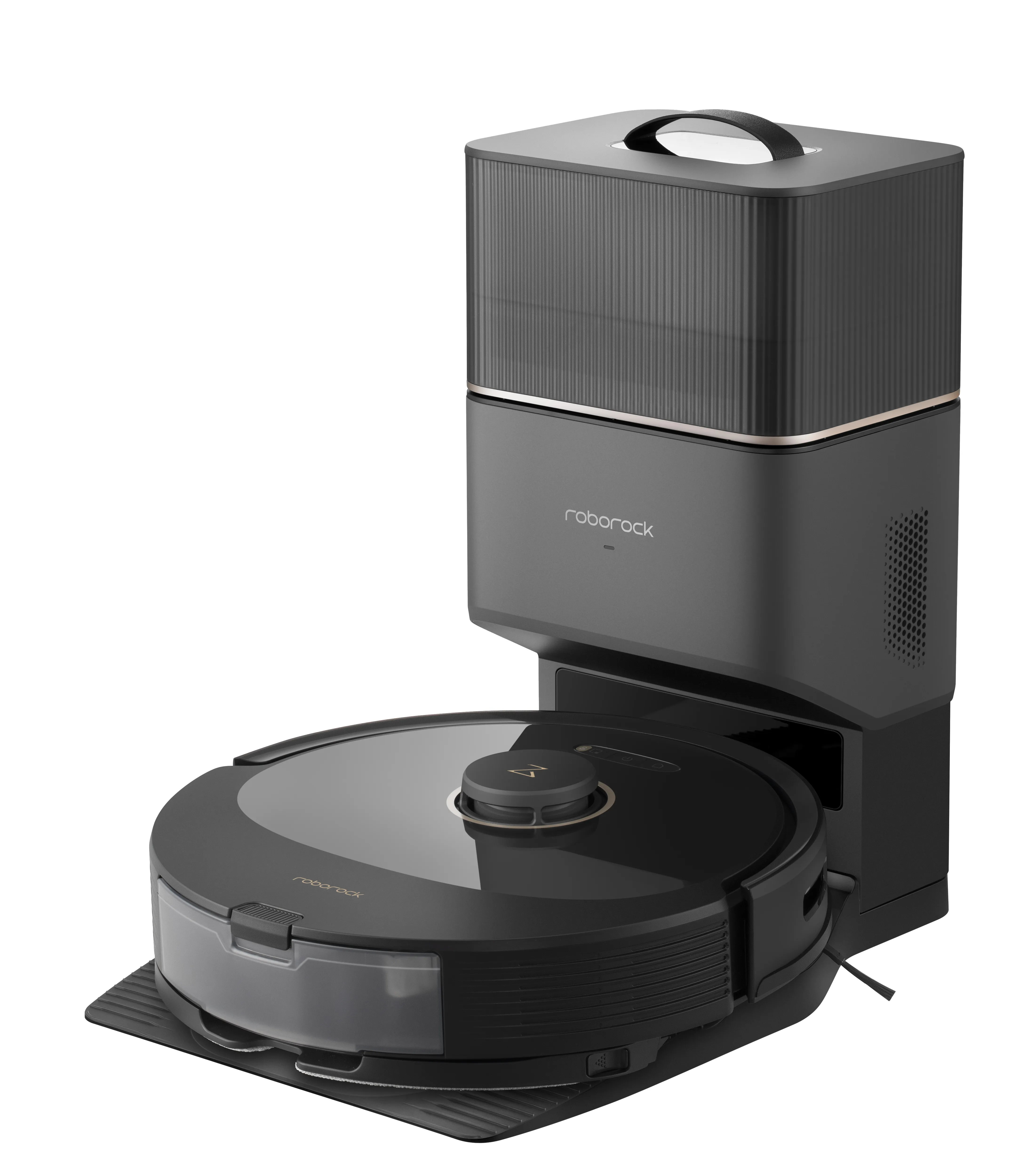 Roborock Q8 MAX+ -robotti-imuri, musta