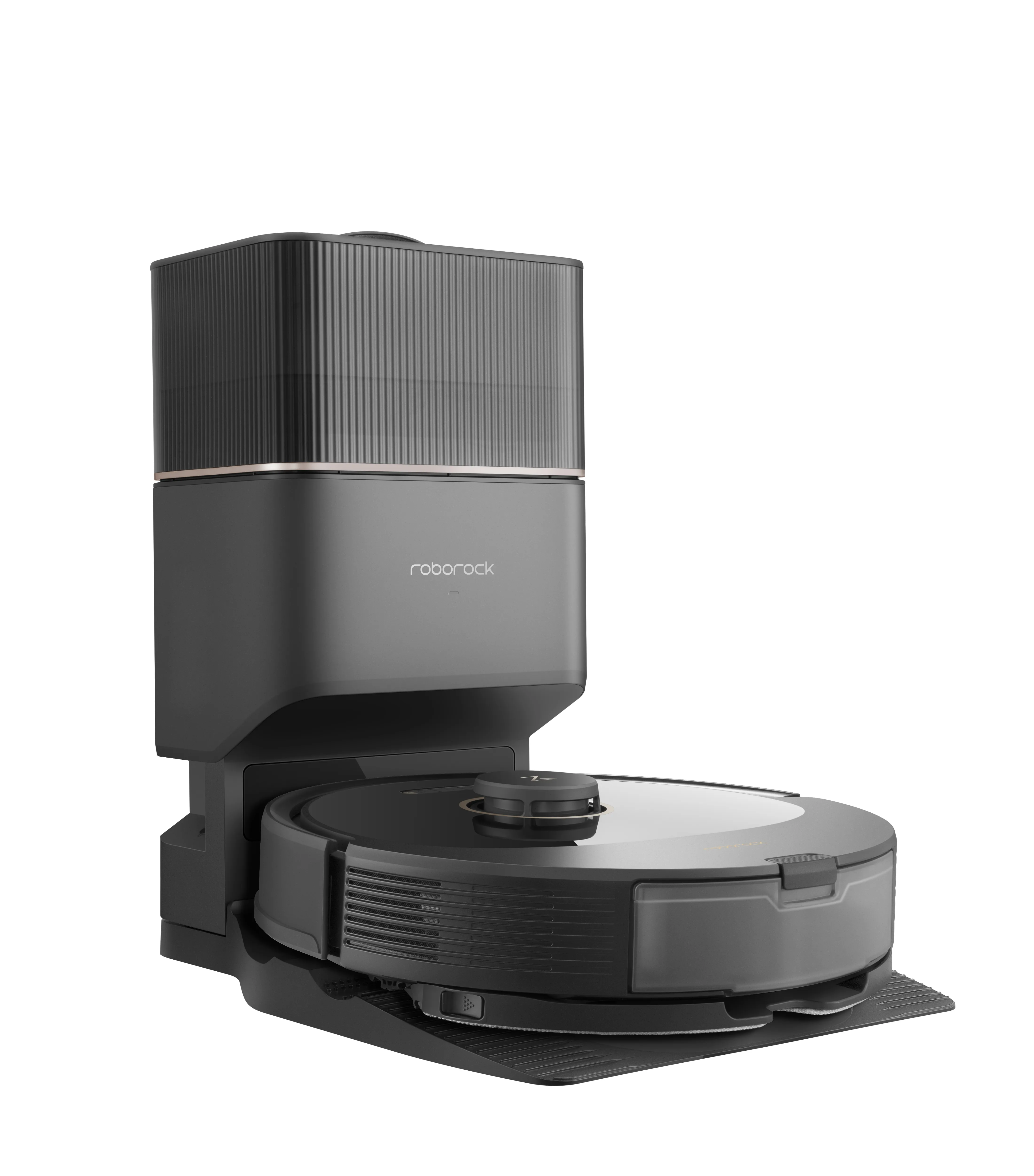 Roborock Q8 MAX+ -robotti-imuri, musta