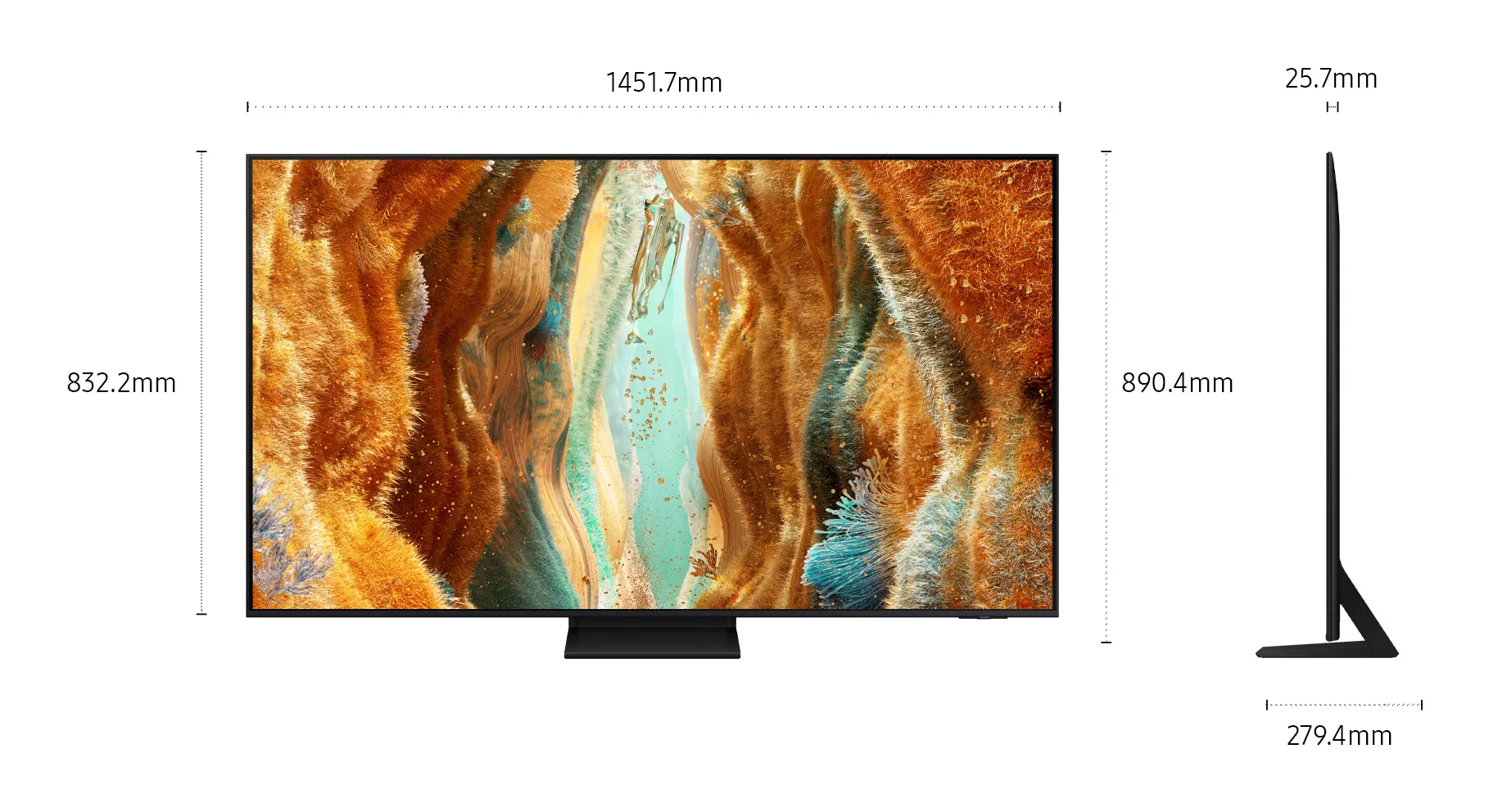 Samsung QN70F 65" 4K Neo QLED Tizen TV, 144Hz, HDR10+