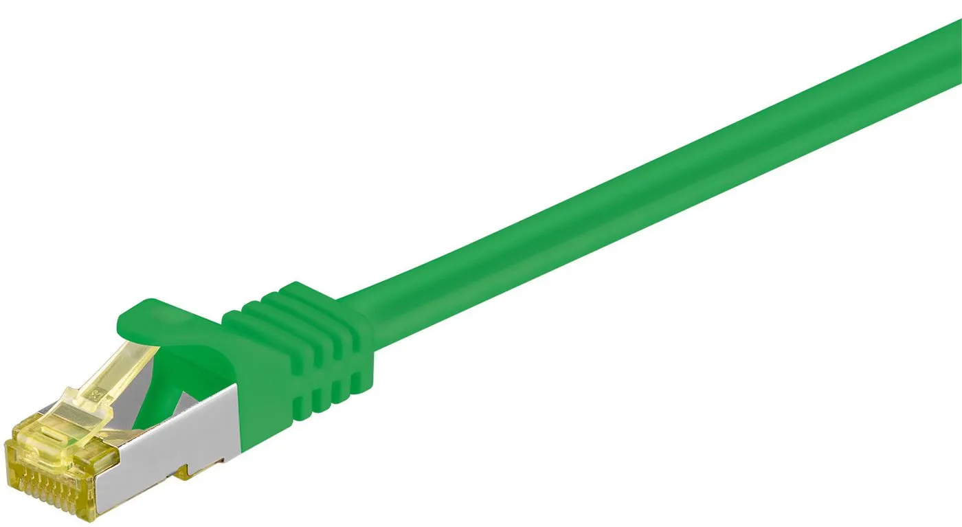 MicroConnect Cat7 S/FTP PiMF -verkkokaapeli, 30 m, Vihreä
