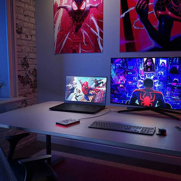 Seagate STKL2000419  2TB - External HDD, Grey/Red