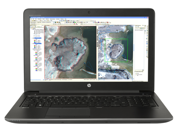 HP 15.6" ZBook 15 G3, 512GB, NVIDIA Quadro M1000M 2GB, Win 10 Pro - kannettava, musta