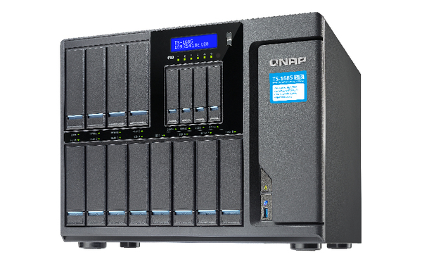 QNAP TS-1685-D1531-32G 12 (+4)-Bay TurboNAS built-in 6 M.2 SATA 6Gb/s port SATA 6G Xeon D-1531 32GB non-ECC iSCSI RAID 0 1 5 6 10