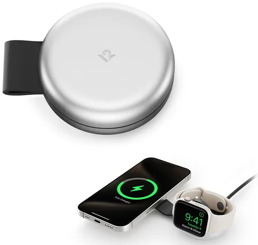 Twelve South ButterFly - travel charger, Silver