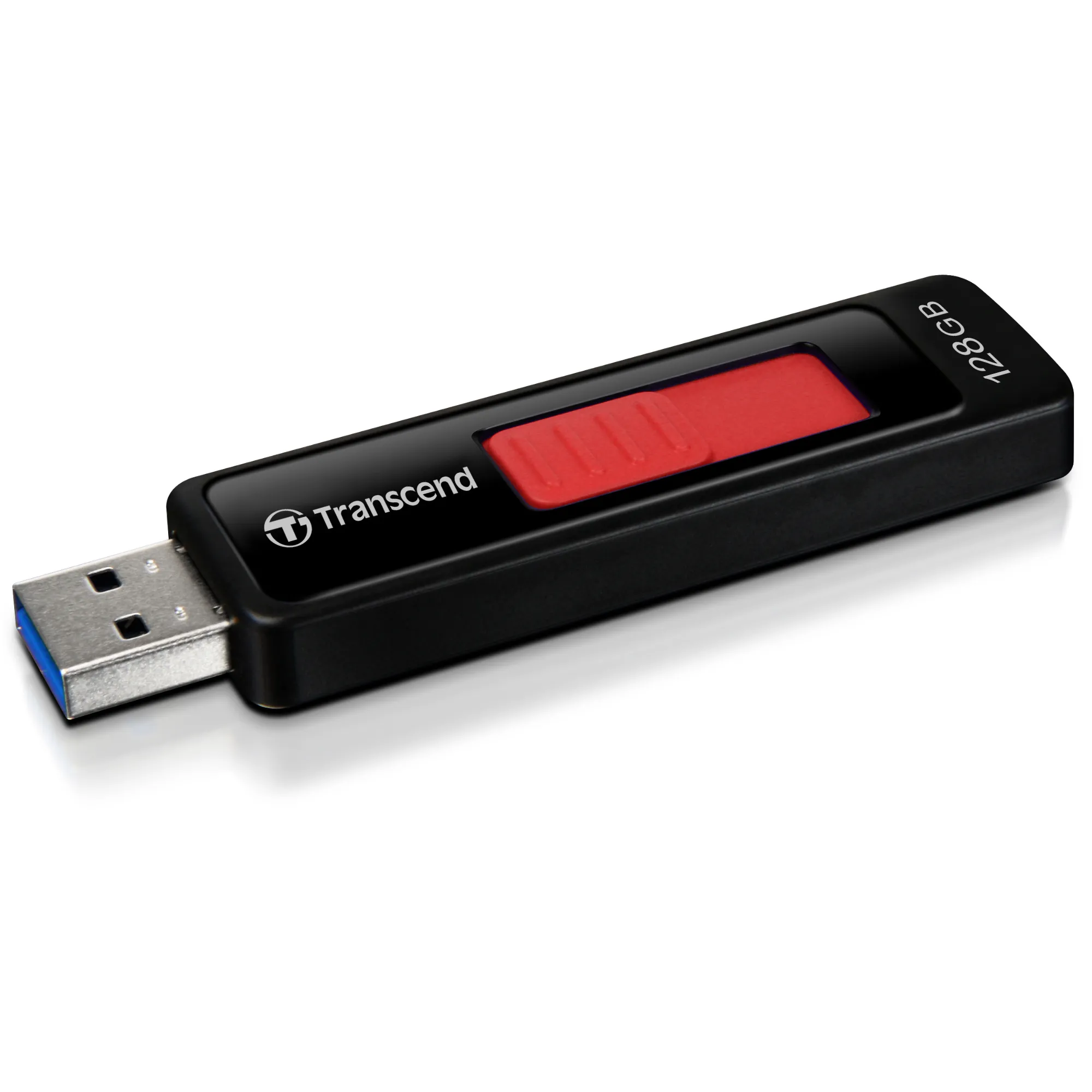Transcend 128GB Jetflash 760 USB 3.0  - memory stick, Black/Red