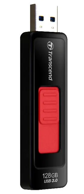 Transcend 128GB Jetflash 760 USB 3.0  - memory stick, Black/Red