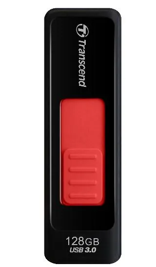 Transcend 128GB Jetflash 760 USB 3.0  - memory stick, Black/Red
