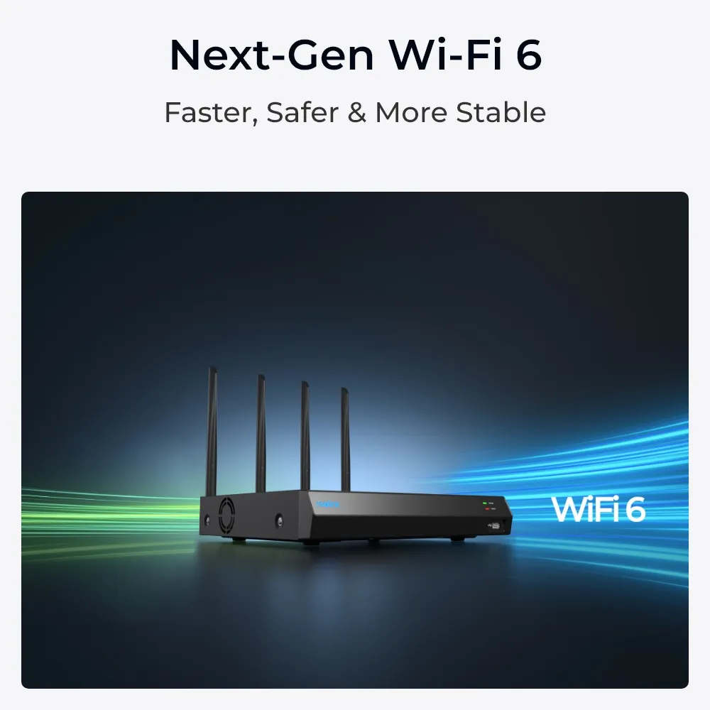 Reolink NVS12W Reolink 4K 12-Channel WiFi 6 NVR Kit