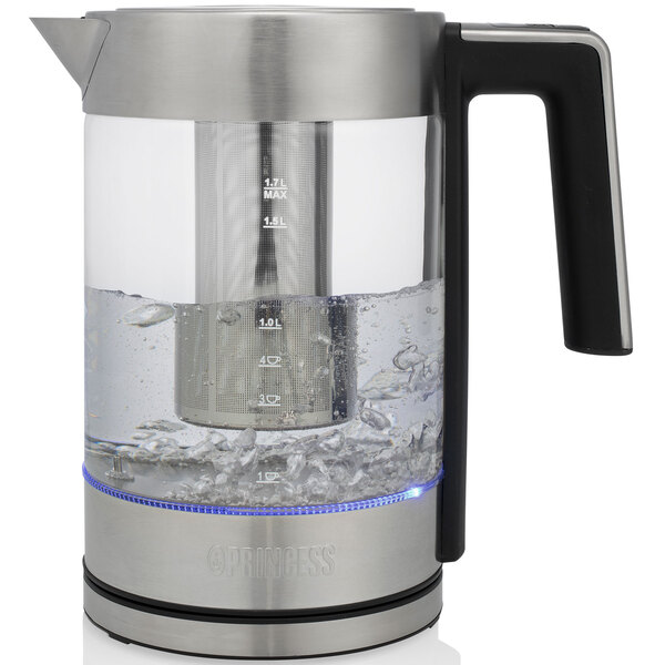 Princess 236042 Glass Kettle London Deluxe