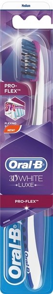 Oral-B 3D White Luxe ProFlex medium hammasharja .