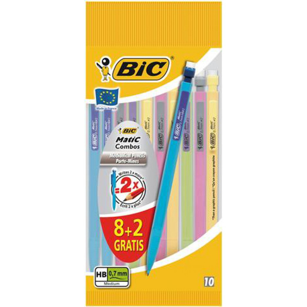 BIC Matic Combos Mechanical Pencil 8+2