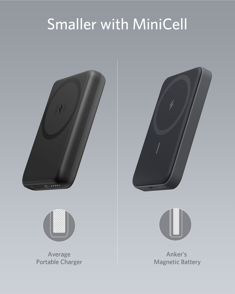 Anker PowerCore Mag-Go 5K Black