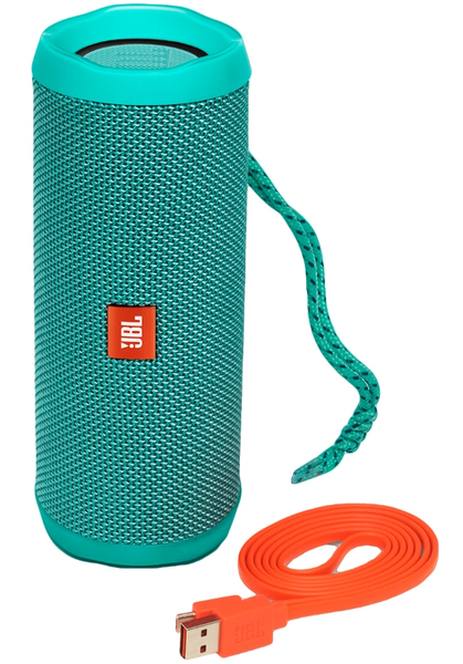 JBL Flip 4 Bluetooth Speaker - Turkoosi