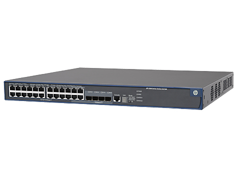 HPE 5500-24G-PoE+ SI Switch with 2 Interface Slots - Kytkin - L4 - Hallinnoitu - 24 x 10/100/1000 (PoE) + 4 x jaettu SFP - r&auml;kkiin asennettava - PoE