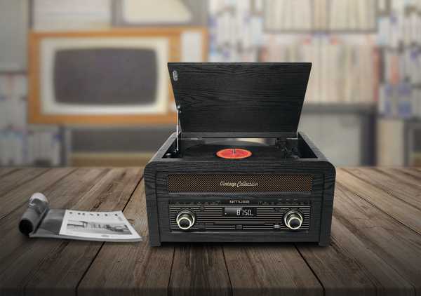 Muse MT-115 W - vintage skivtallrik