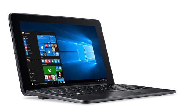 Acer 10.1" One 10, 128 Gt, Win 10 - kannettava, musta